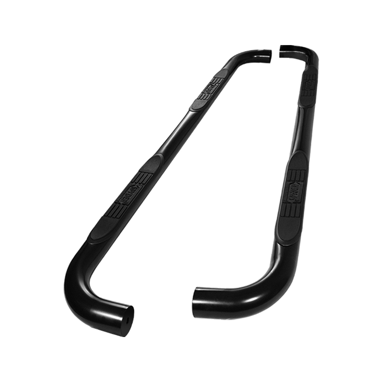 Acura RDX 07-12 - 3 Inch Round Side Step Bar - Powder Coated - Black