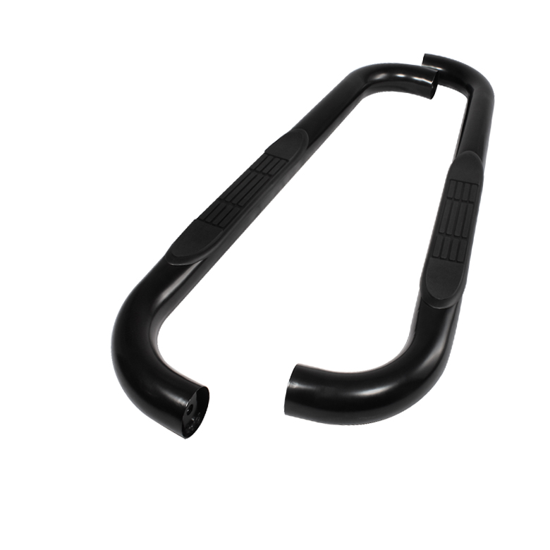 Chevy C/K Pick-up Regular Cab 88-98 / GMC C/K Pick-up Regular Cab 88-98 / Chevy Tahoe 2DR 95-99 / GMC Yukon 2DR 95-99 - 3 Inch Round Side Step Bar - Powder Coated - Black