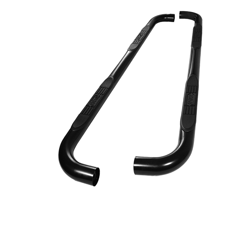 Chevy Suburban 2500 (Excluding Z-71 Model) 00-14 / GMC Yukon XL 2500 (Excluding Z-71 Model) - 3 Inch Round Side Step Bar - Powder Coated - Black