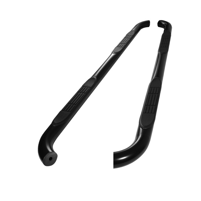 Dodge Durango 98-03 - 3 Inch Round Side Step Bar - Powder Coated - Black