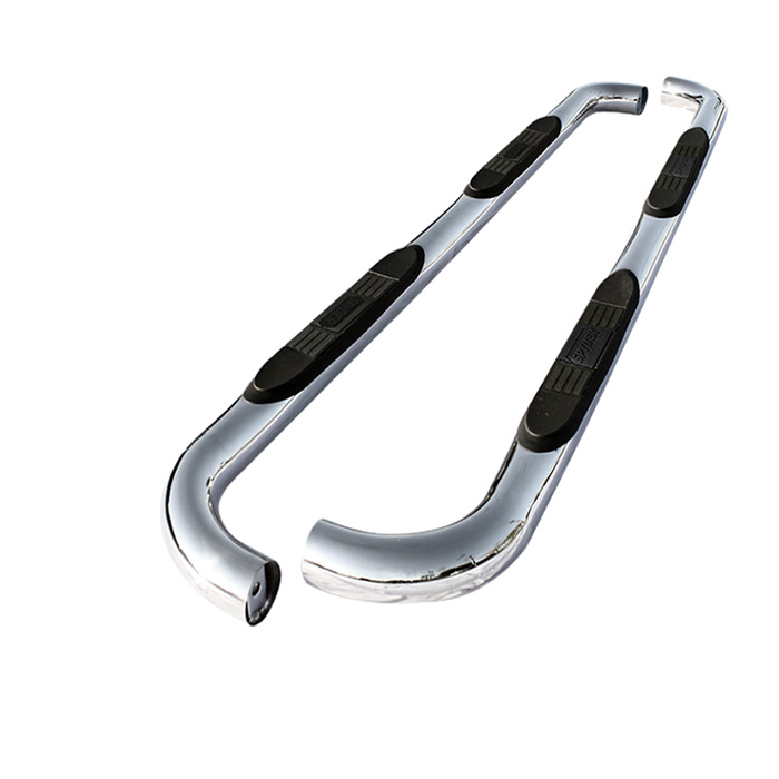 Dodge Durango 98-03 - 3 Inch Round Side Step Bar - T-304 Stainless Steel - Polished