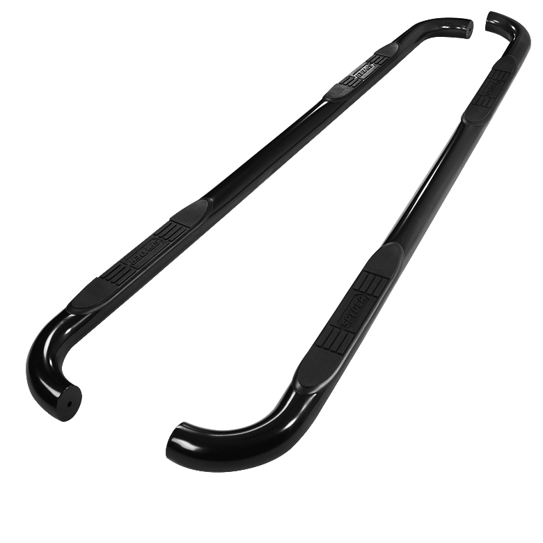 Ford Explorer 07-11 Sport Trac - 3 Inch Round Side Step Bar Powder Coated - Black