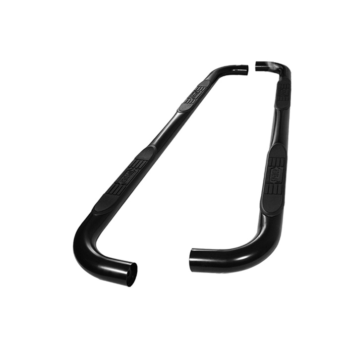 Ford F150/250LD Super Cab 97-03 & 04 Heritage Edition - 3 Inch Round Side Step Bar - Powder Coated - Black