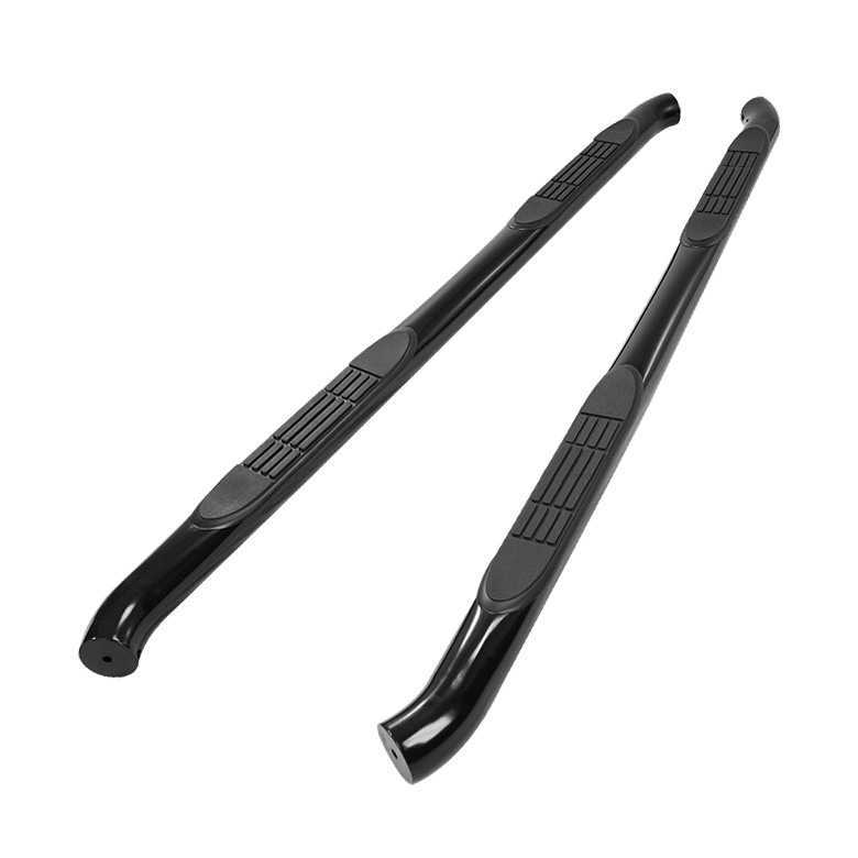 Chevy Equinox 10-12 / GMC Terrain 10-12 - 3 Inch Round Side Step Bar - Powder Coated - Black