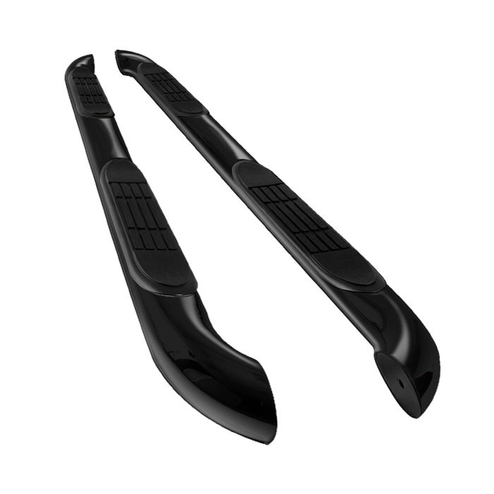 Honda CRV 07-11 - 3 Inch Round Side Step Bar - Powder Coated - Black