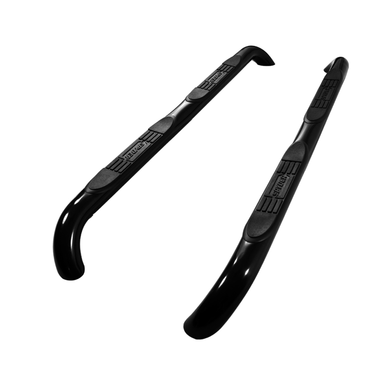 Jeep Compass 07-12 - 3 Inch Round Side Step Bar - Powder Coated - Black