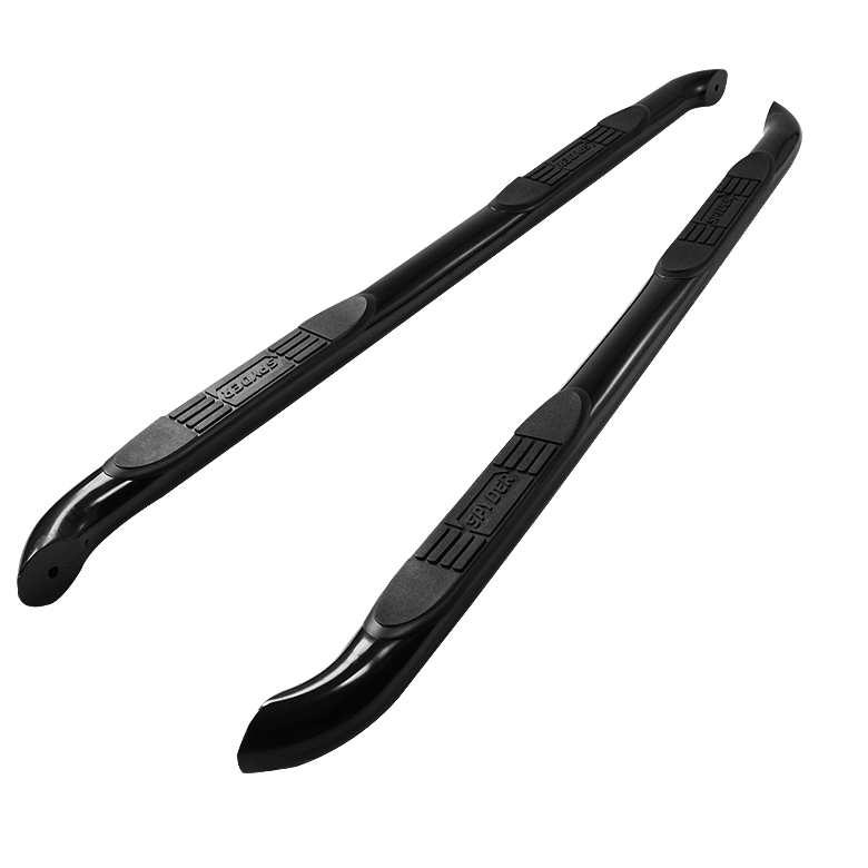 Jeep Grand Cherokee 11-13 (non skid plate model) - 3 Inch Round Side Step Bar - Powder Coated - Black