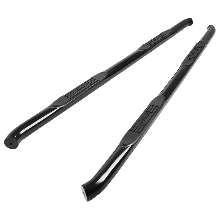 Nissan Forntier 05-13 Crew Cab - 3 Inch Round Side Step Bar Powder Coated - Black