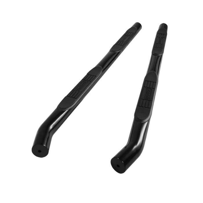 Nissan X-Terra 05-12 - 3 Inch Round Side Step Bar - Powder Coated - Black