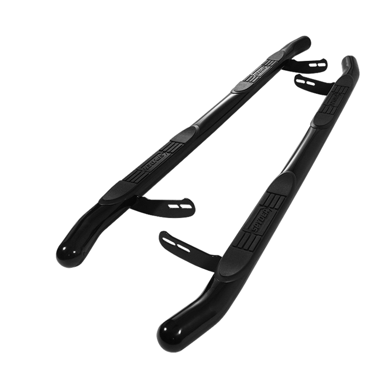 Toyota Highlander 01-07 - 3 Inch Round Side Step Bar - Powder Coated - Black