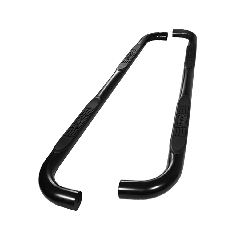 Toyota Highlander 08-13 ( Gas & Hybrid ) - 3 Inch Round Side Step Bar - Powder Coated - Black