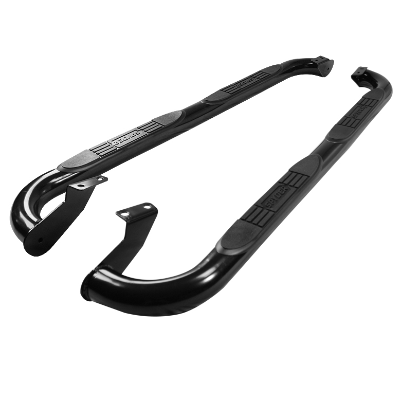 Toyota Rav4 4DR 95-00 - 3 Inch Round Side Step Bar - Black