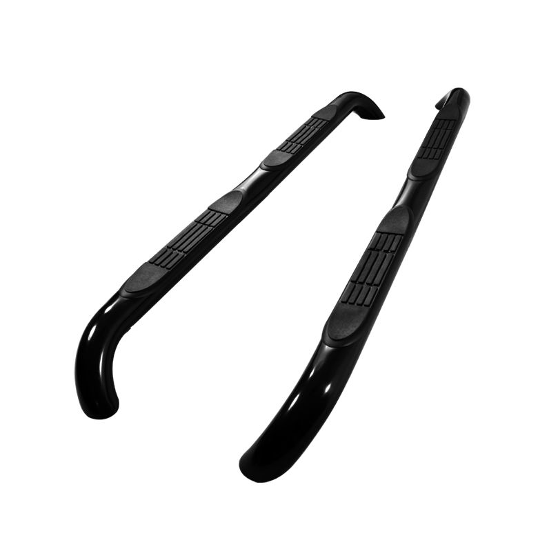 Toyota Rav4 2013-2014 - 3 Inch Round Side Step Bar - Powder Coated - Black