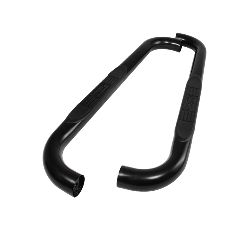 Toyota Tacoma Extended Cab 4WD & Pre-Runner 2/4WD 99-04 - 3 Inch Round Side Step Bar - Powder Coated - Black