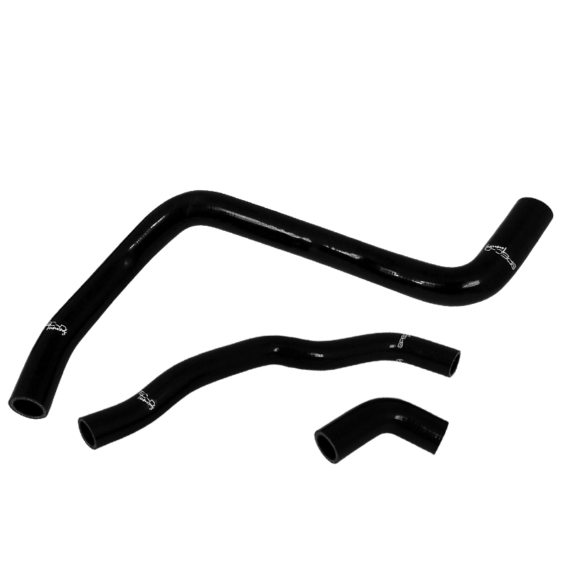 2007-2008 Honda Fit Radiator Hose Black Silicone L13/l15