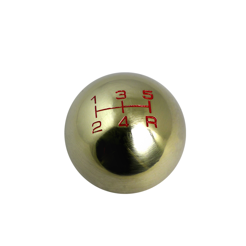 Universal 310 Style 5 Speed Manual Shift Knob Brushed Nickel