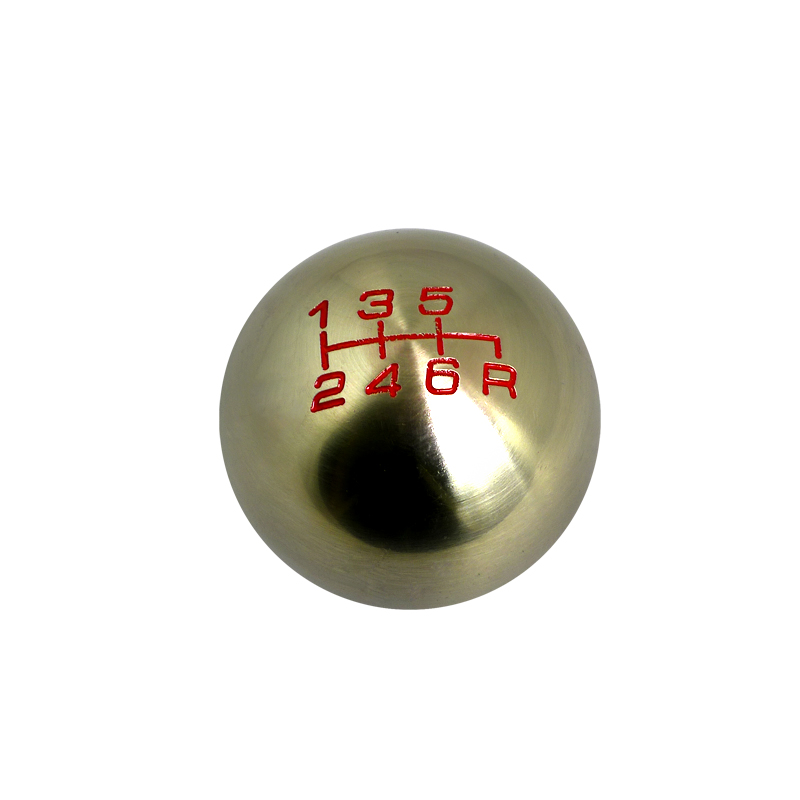 Universal 310 Style 6 Speed Manual Shift Knob Brushed Nickel