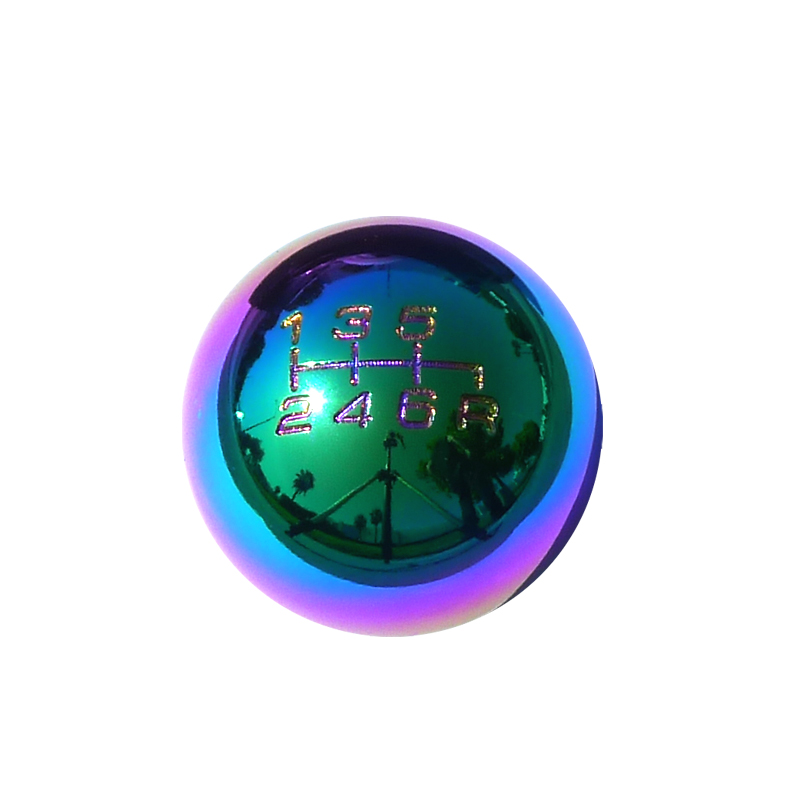 Universal 310 Style 6 Speed Manual Shift Knob Neo Chrome