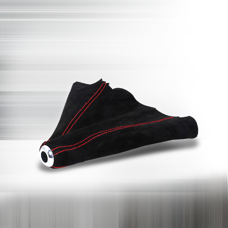 Universal Suede Shift Boot With Red Stitch