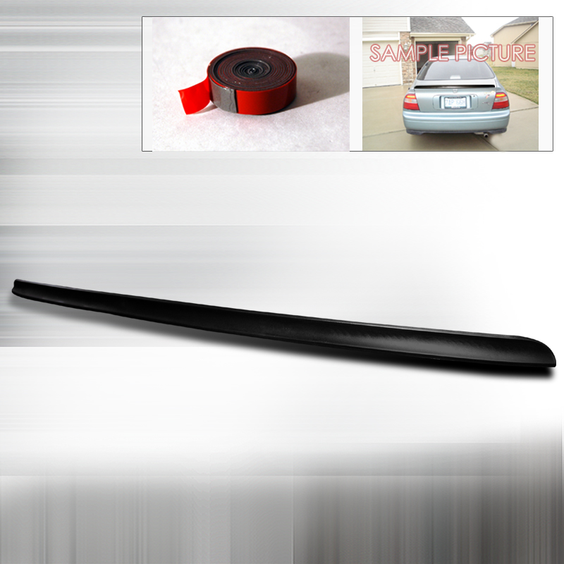 94-97 Honda Accord M3 Style Abs Trunk Lip Spoiler Black