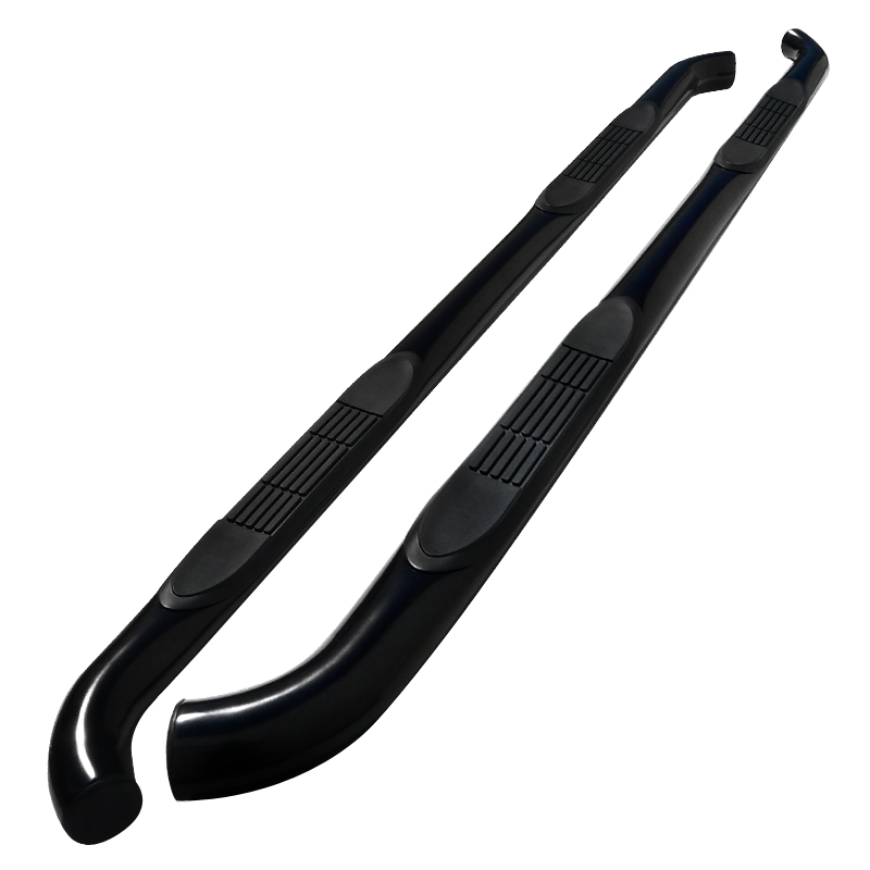 2005-2013 Toyota Tacoma 3 Inches Round Side Step Bar - Black -double Cab - 2 Doors