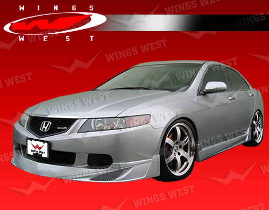 2004-2007 Acura Tsx 4Dr JPC Side Skirts Polyurethane