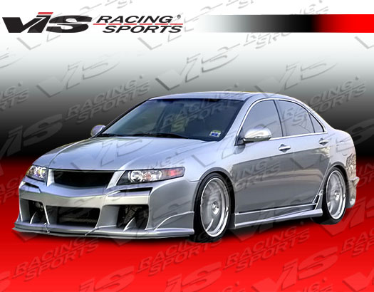 2004-2008 Acura Tsx 4Dr Laser Side Skirts