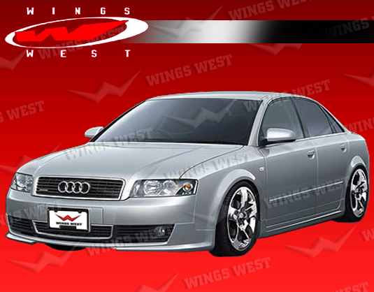 2002-2005 Audi A4 4Dr Jpc Side Skirt Polyurethane