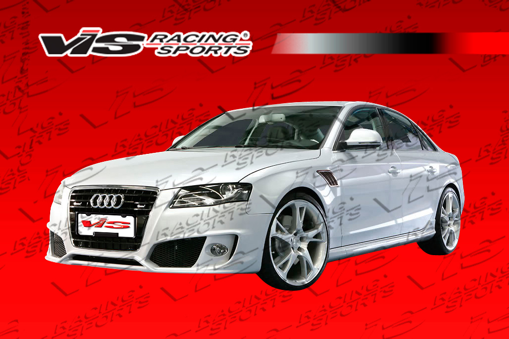 2006-2008 Audi A4 4Dr A Tech Side Skirts