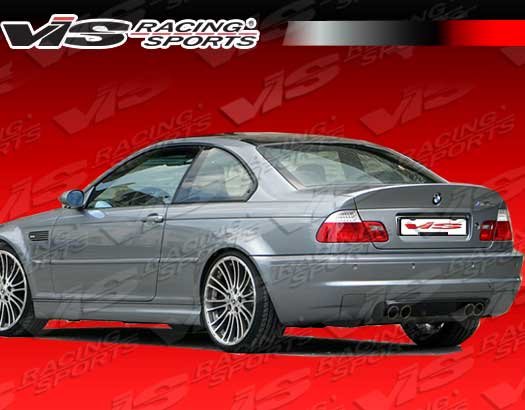 2001-2005 Bmw E46 M3 2Dr Csl Style Rear Center Diffuser