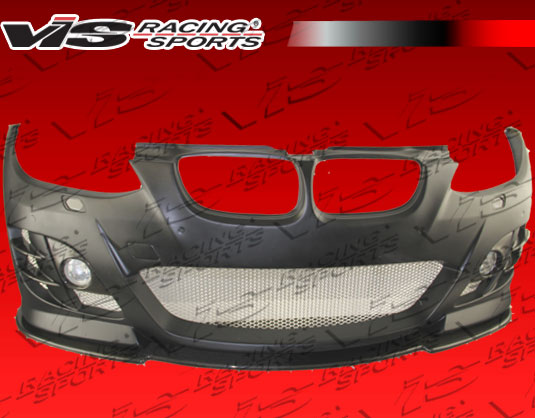 2007-2010 Bmw E92 2Dr Rsr Front Bumper With Carbon Fiber Lip