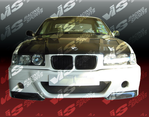 1992-1998 Bmw E36 W/Csl Style Conversion Bumper Carbon Fiber Lip