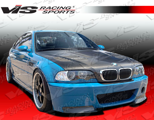 1999-2005 Bmw E46 2Dr/4Dr Csl Style Ver. I Front Bumper