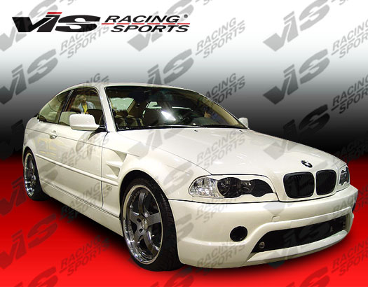 1999-2005 Bmw E46 2Dr/4Dr Racing Design Front Bumper