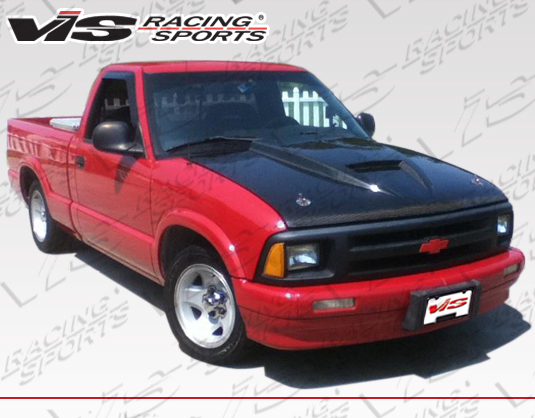 1994-2004 Chevrolet Blazer / S 10 2Dr Ram Air Carbon Fiber Hood