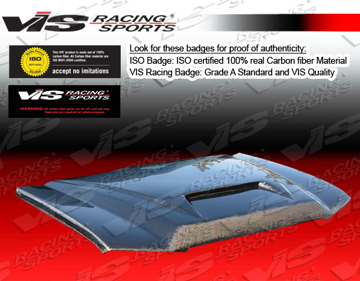 1995-1999 Chevrolet Tahoe Fiber Glass Outlaw Type 1 Hood