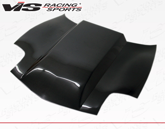 1997-2004 Chevrolet Corvette 2Dr Cowl Induction Carbon Fiber Hoo