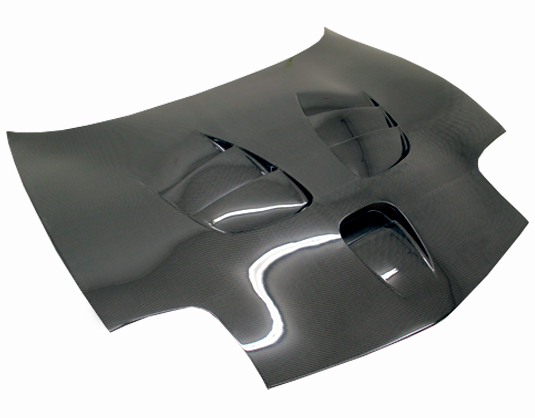 1997-2004 Chevrolet Corvette 2Dr Fuzion Carbon Fiber Hood