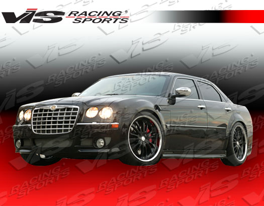 2005-2010 Chrysler 300/300C 4Dr Ballistix Side Skirts