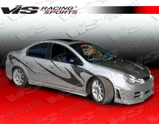 2000-2005 Dodge Neon 4Dr Kombat Side Skirts