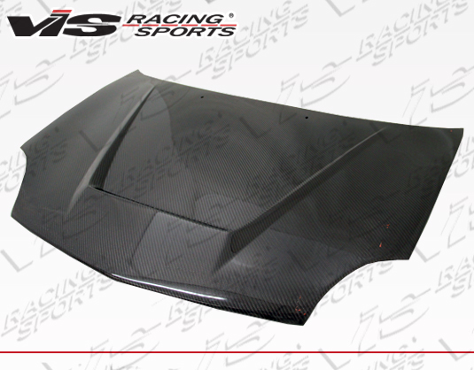 2000-2005 Dodge Neon 4Dr Invader Type 6 Carbon Fiber Hood Exclud