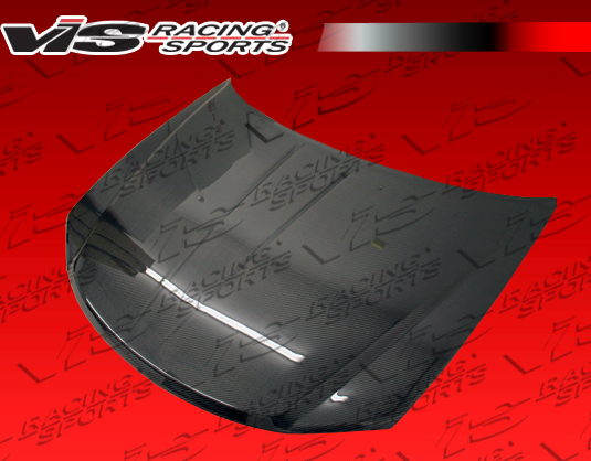 2008-2009 Dodge Avenger 4Dr Oem Style Blk Carbon Fiber Hood