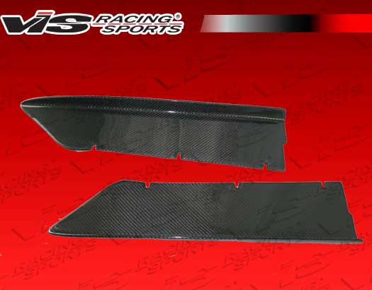 2005-2009 Ferrari F430 N Tech Carbon Fiber Add-On Side Skirts