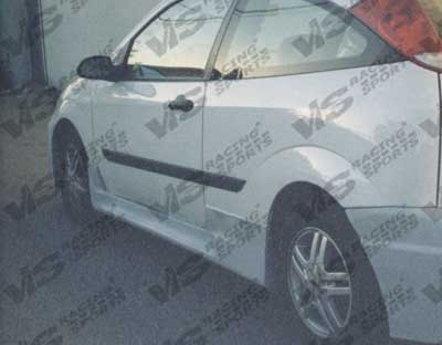 2000-2007 Ford Focus 2Dr Octane Side Skirts