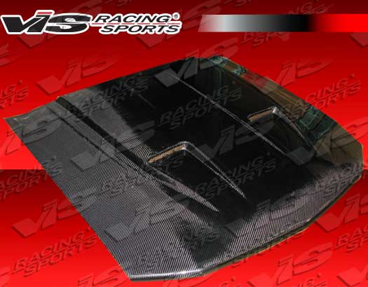 2005-2009 Ford Mustang 2Dr Mach 1 Style Carbon Fiber Hood