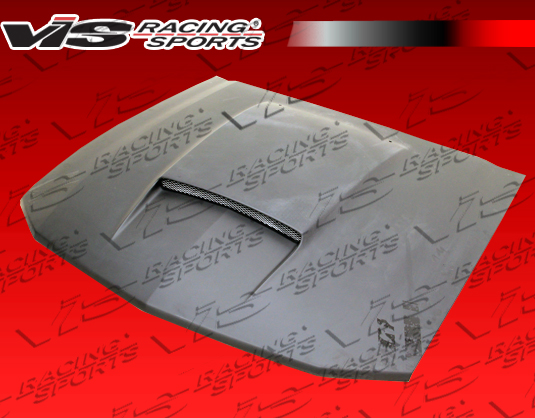 2005-2009 Ford Mustang 2Dr Stalker X Fiberglass Hood