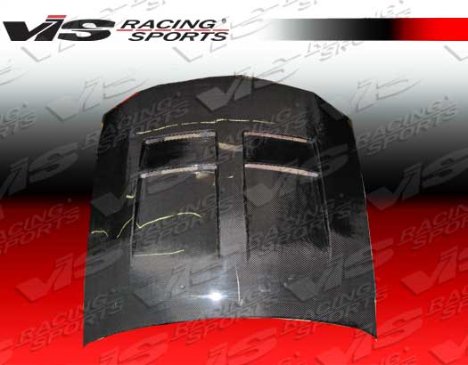 2005-2009 Ford Mustang Tsw Heat Extractor Carbon Fiber Hood Does