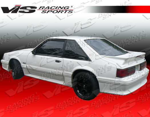 1979-1993 Ford Mustang 2Dr Stalker 2 Side Skirts