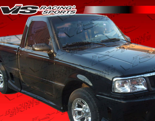 1993-1997 Ford Ranger 2Dr Striker Side Skirts