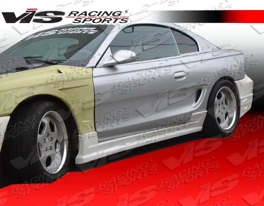 1994-1998 Ford Mustang 2Dr Battle Z Side Skirts